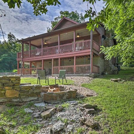 Creekside Hideaway With Fire Pit And Creek Access! Villa Mountain View Bagian luar foto