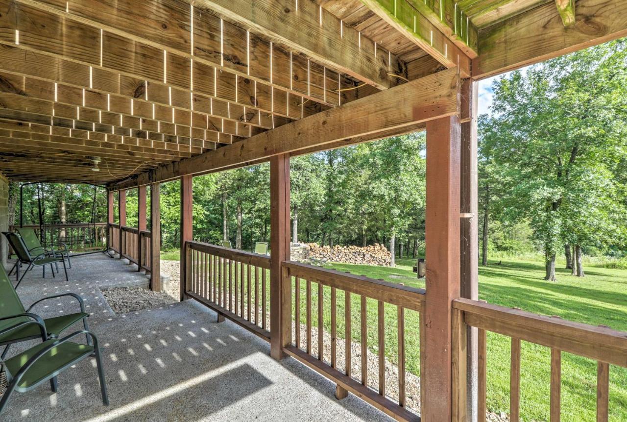 Creekside Hideaway With Fire Pit And Creek Access! Villa Mountain View Bagian luar foto