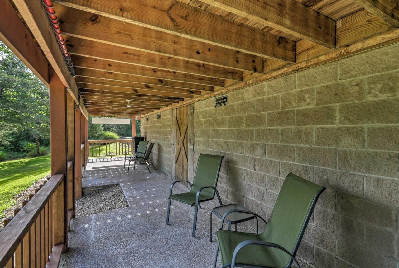 Creekside Hideaway With Fire Pit And Creek Access! Villa Mountain View Bagian luar foto